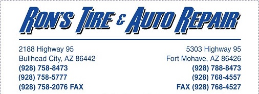 Ron's Tire and Auto Repair logo